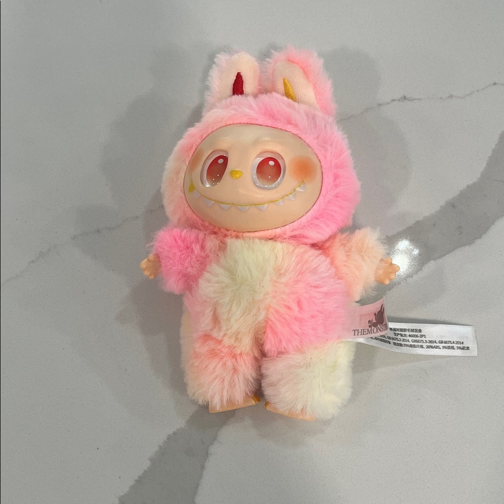 Pink Labubu! BIG IN TO ENERGY